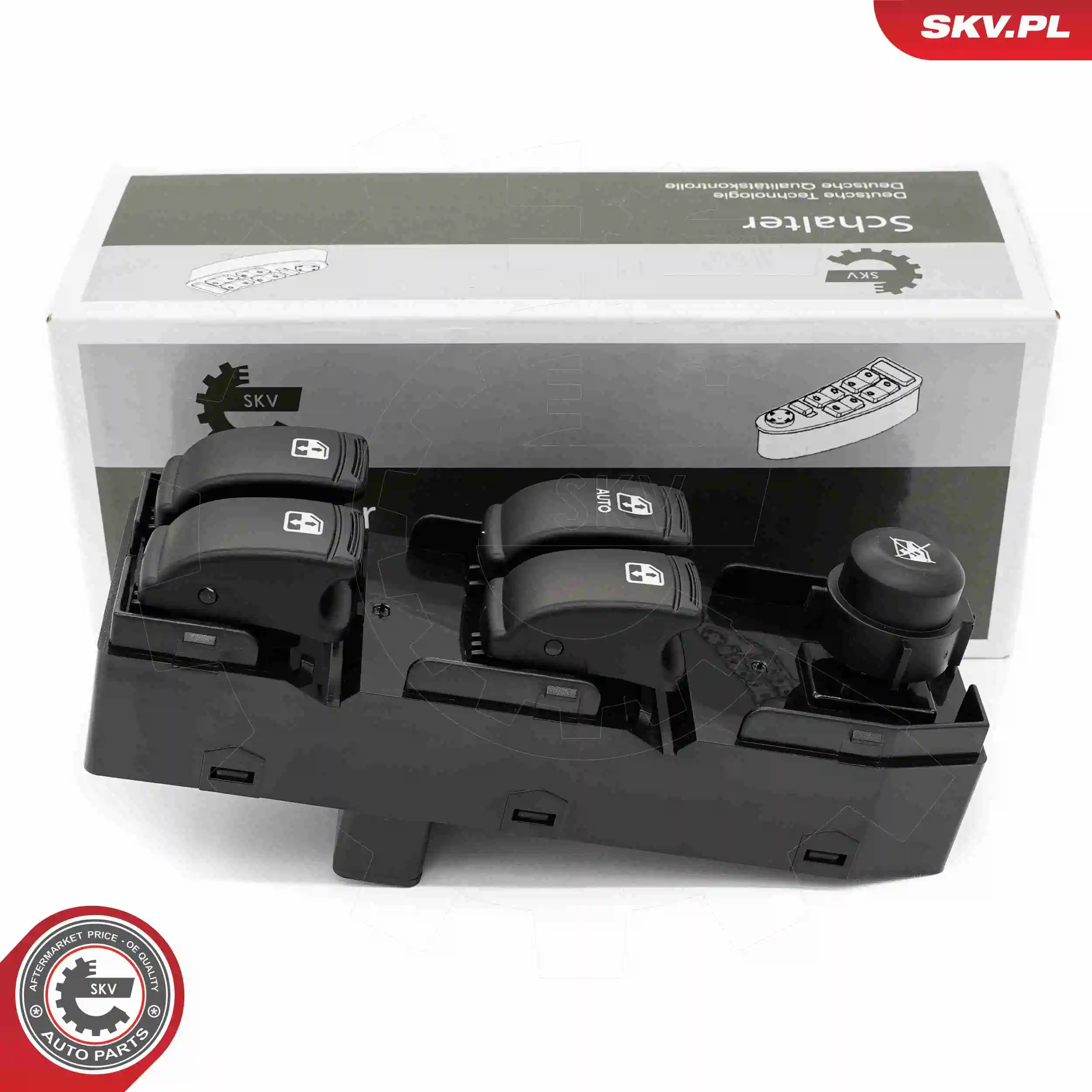Switch, window regulator